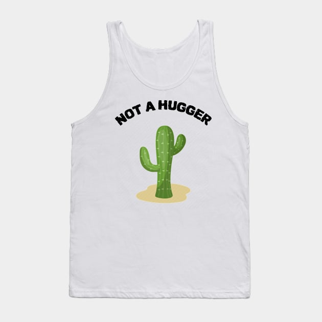 Not a Hugger Tank Top by mikepod